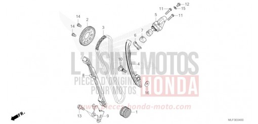 CAM CHAIN/TENSIONER NT1100AP de 2023